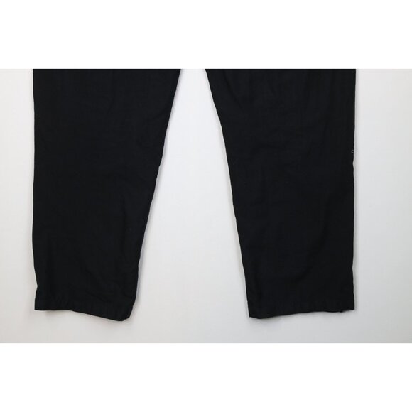 Vintage 90s Champion Mens Medium Faded Spell Out Lined Wide Leg Microfiber Pants - Picture 15 of 15